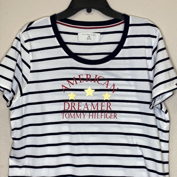 Tommy Hilfiger Short Sleeve Top Women's Size XL - Picture 3 of 8
